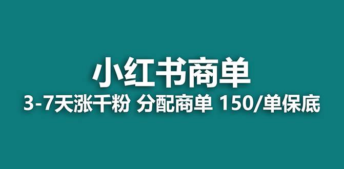 【蓝海项目】2023最强蓝海项目，小红书商单项目，没有之一！-巴叔叔资源网