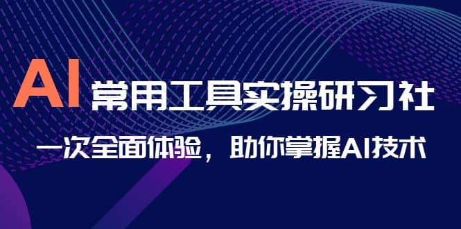 AI-常用工具实操研习社，一次全面体验，助你掌握AI技术-巴叔叔资源网