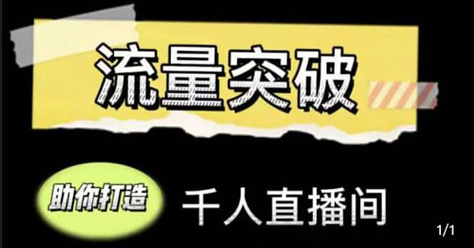 直播运营实战视频课，助你打造千人直播间（14节视频课）-巴叔叔资源网