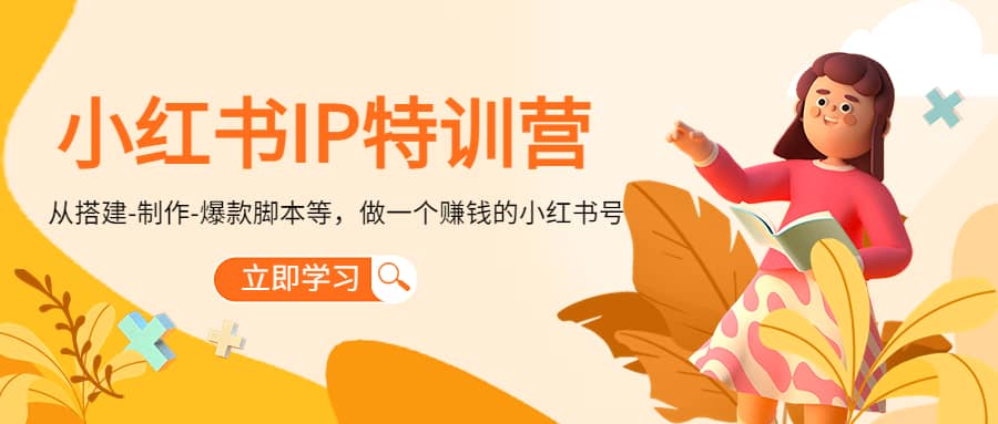 小红书IP特训营-巴叔叔资源网