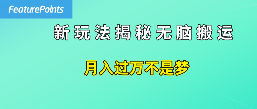 简单操作，每天50美元收入，搬运就是赚钱的秘诀！-巴叔叔资源网