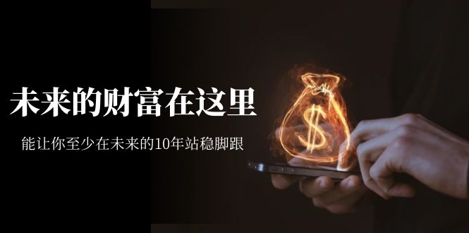 某收费文章《未来的财富在这里》能让你至少在未来的10年站稳脚跟-巴叔叔资源网