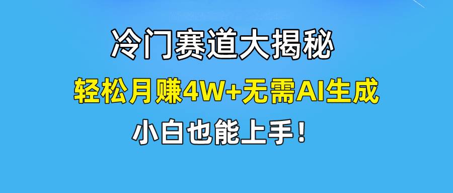快手无脑搬运冷门赛道视频“仅6个作品 涨粉6万”轻松月赚4W+-巴叔叔资源网
