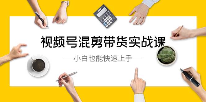视频号-混剪带货实战课，小白也能快速上手（10节课）-巴叔叔资源网