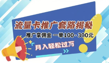2025年外面卖1500的流量卡项目最新玩法，绿色无门槛对新手非常友好，日入3张+-巴叔叔资源网