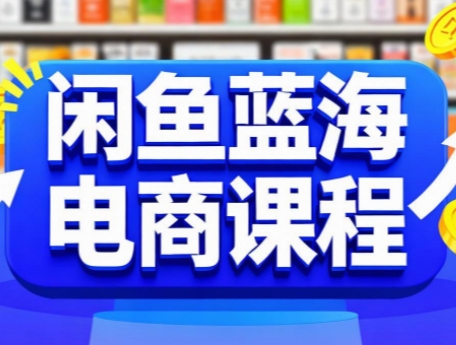 闲鱼蓝海电商课程-巴叔叔资源网