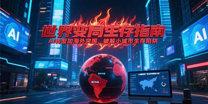 付费文章《世界变局生存指南，AI转型加海外突围，破解小城市生存陷阱》-巴叔叔资源网
