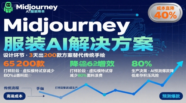 AI在服装领域的运用，使用midjourney做服装辅助企业降低成本-巴叔叔资源网