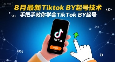 8月最新Tiktok搬运起号技术，手把手教你学会TikTok搬运起号-巴叔叔资源网
